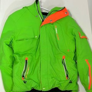 Green Phibee Youth Ski Coat